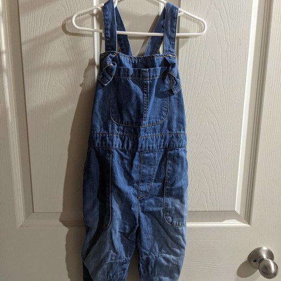 Stem  adorable soft Jean overalls - Picture 1 of 3